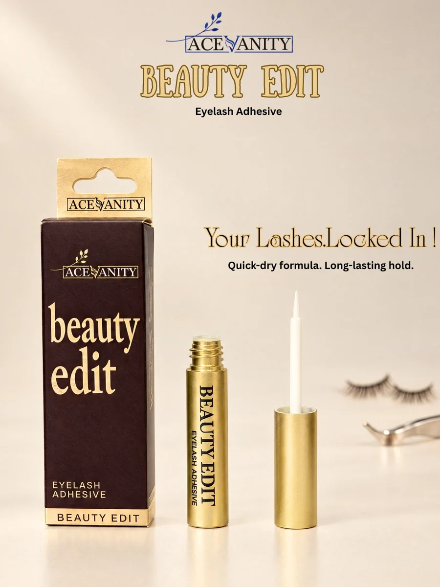 Beauty Edit Eyelash Adhesive Transparent · 5g