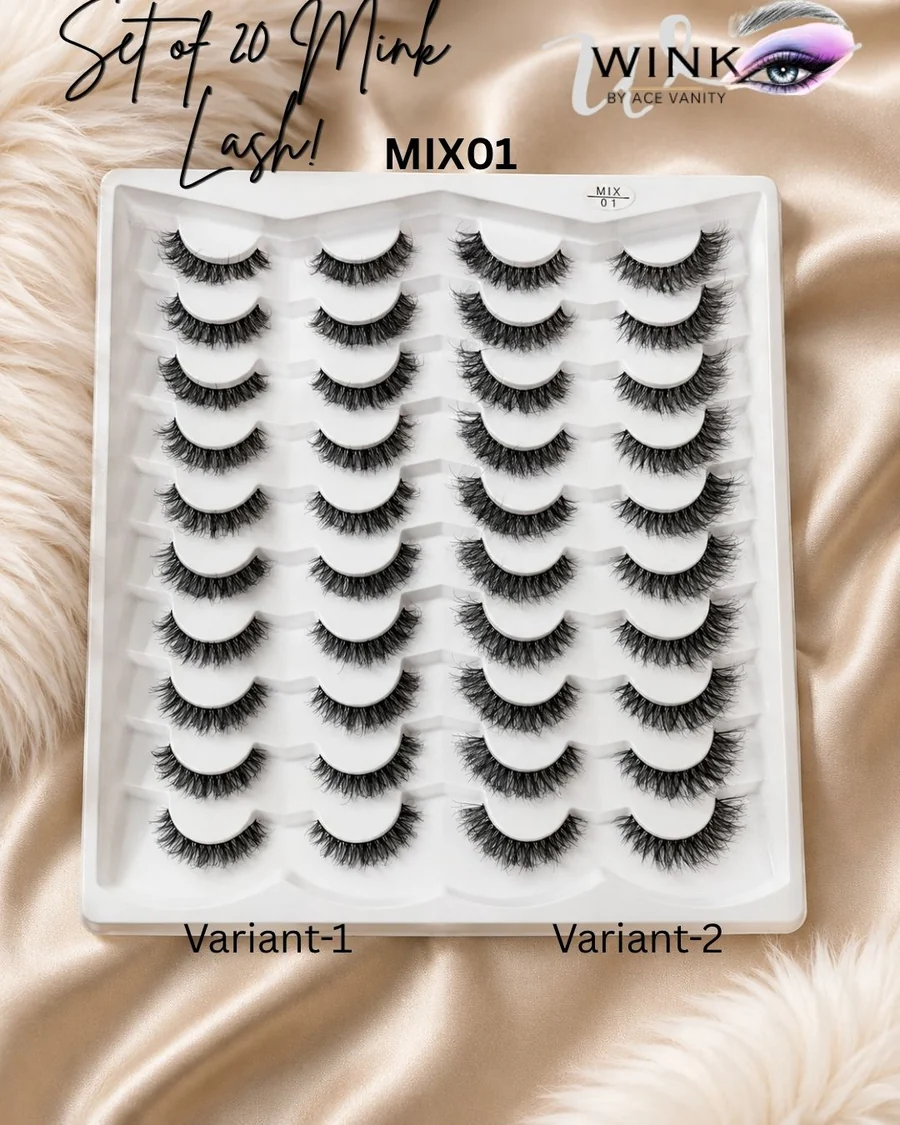 Faux Mink Lash Set