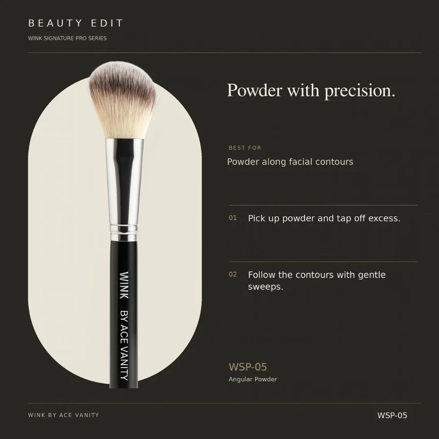 WINK Signature Brush WSP-05 Angular powder